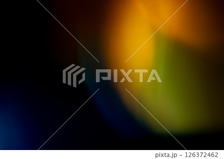 orange warm bright highlights on a black background 126372462