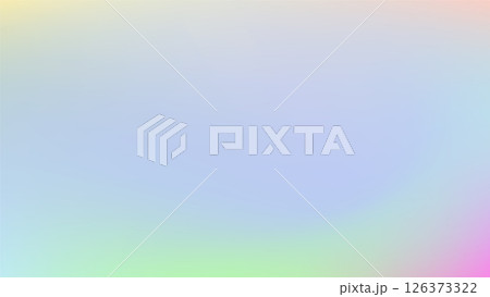 Light pink blue gradient iridescent background. Rainbow colored 126373322