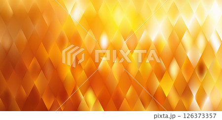 Glowing gold abstract background with diamond shaped gradient 126373357