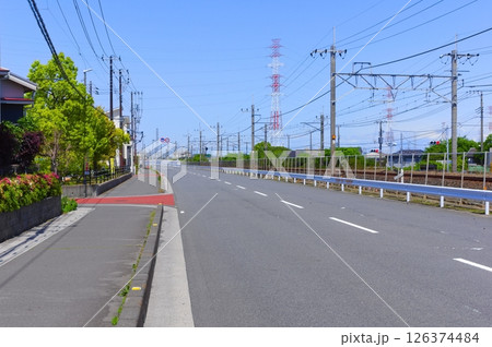 埼玉県三郷市新三郷駅周辺2025年5月 126374484