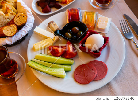 Delicious halal breakfast at the hotel Delicious halal breakfast at the hotel 126375540