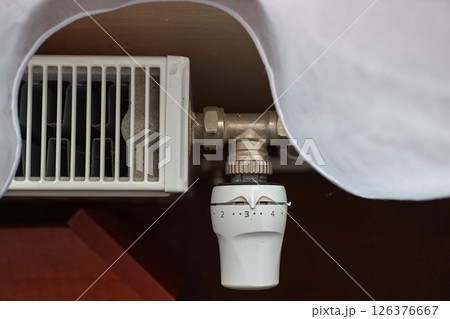 Radiator heating detail 126376667