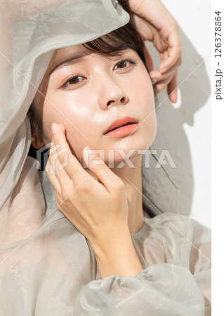 UVケア　紫外線　ビューティーイメージ 126378864