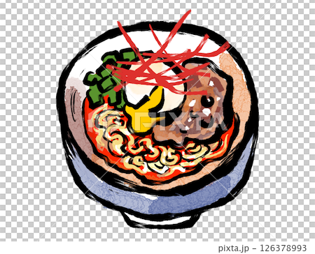 温玉乗せまぜそば 126378993