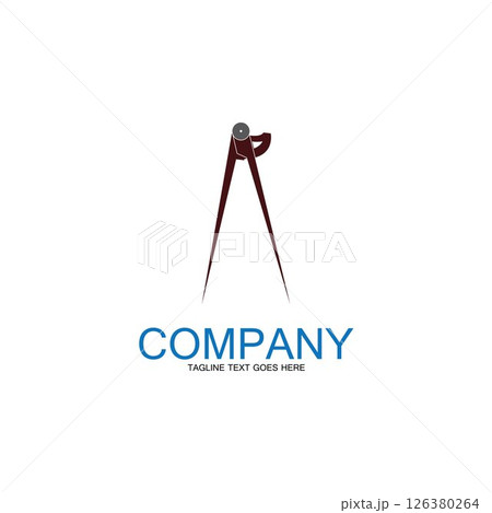 divider icon vector.surveyor and geometry,engineer,architect,school symbol,flat vector illustration-image vectorielles divider icon vector.surveyor and geometry,engineer,architect,school symbol,flat vector illustration-image vectorielles 126380264