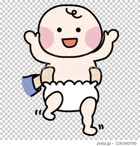 原子反射自動行走嬰兒 126380700