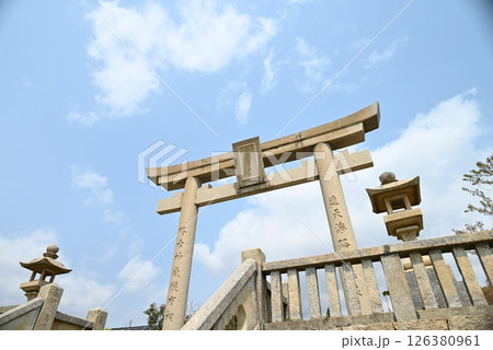 赤穂御崎の海の広がる風景 126380961