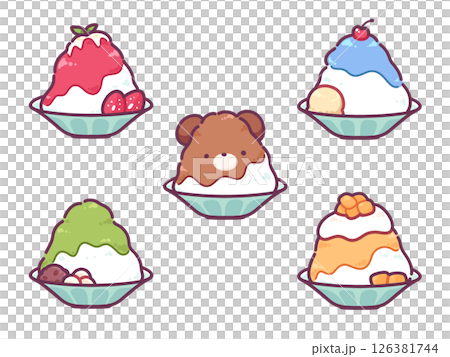 Shaved Ice 5-piece Set 126381744