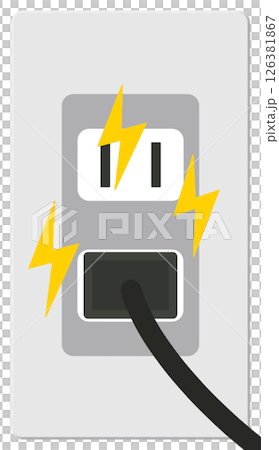 插座電源圖標 插座電源圖標 126381867