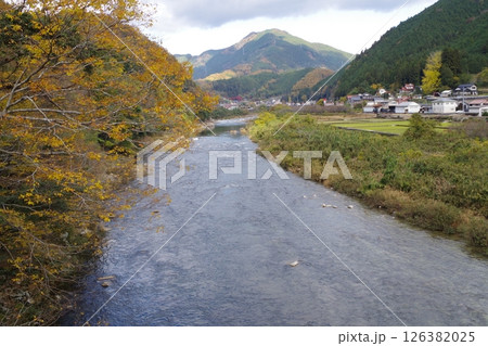 広島太田川と河畔の景色 126382025