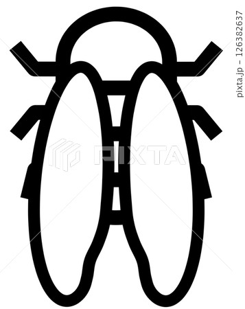 セミのアイコン 126382637