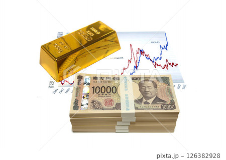金　投資　ビジネス　貯蓄　資産 126382928