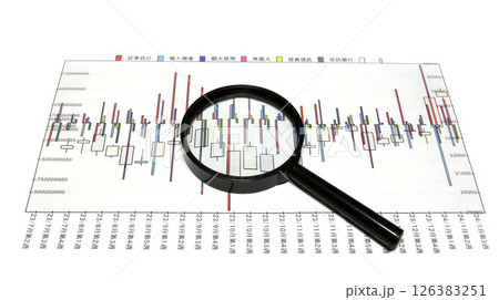 株価 株価チャート ビジネス 投資 株価 株価チャート ビジネス 投資 126383251