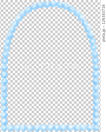 Blue Pearl Frame Arch Modern shape watercolor Blue Pearl Frame Arch Modern shape watercolor 126383716