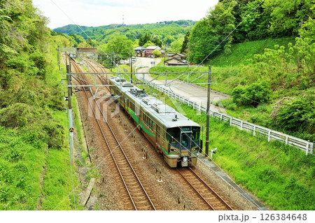 石川県 IRいしかわ鉄道線 走る電車 石川県 IRいしかわ鉄道線 走る電車 126384648