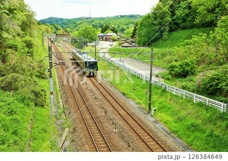 石川県 IRいしかわ鉄道線 走る電車 石川県 IRいしかわ鉄道線 走る電車 126384649