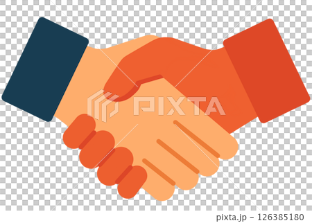 握手「AI生成画像」 握手「AI生成画像」 126385180