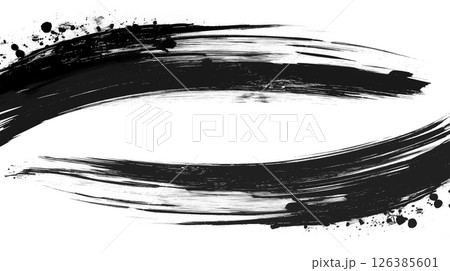 墨で描いた一太刀 126385601