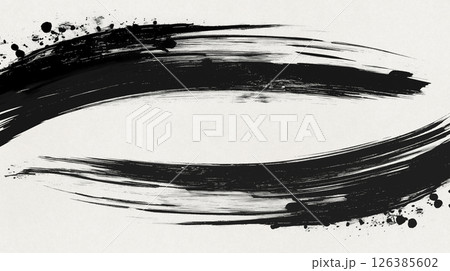 墨で描いた一太刀 126385602