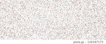 Brown coffee granules and cinnamon powder. Vector background of ground beans and dust particles. Brown coffee granules and cinnamon powder. Vector background of ground beans and dust particles. 126387173