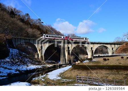 遠野遺産第99号めがね橋周辺の景観 遠野遺産第99号めがね橋周辺の景観 126389564