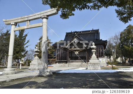 櫟原神社(富山県滑川市) 126389619