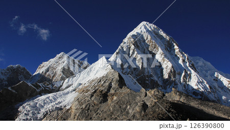 Mount Pumo Ri seen from Kala Patthar, Nepal. 126390800