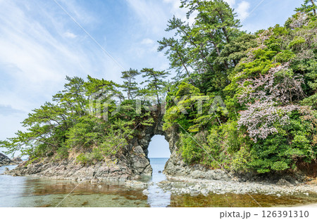 福井県高浜町 景勝地「明鏡洞」 福井県高浜町 景勝地「明鏡洞」 126391310