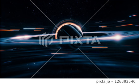 Black Hole Event Horizon 126392340