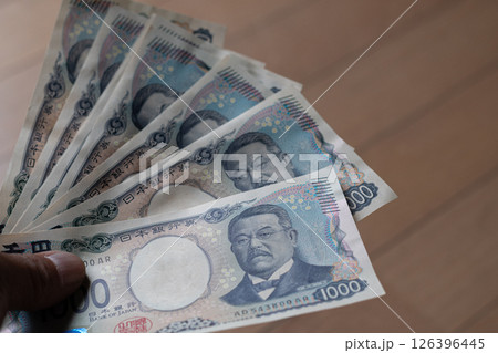 新しい日本の千円札 新しい日本の千円札 126396445