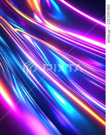 《AI画像》レインボーフィルムの背景素材 《AI画像》レインボーフィルムの背景素材 126399369