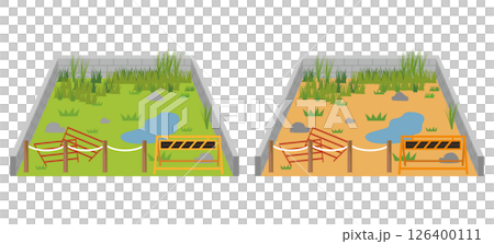 vacant land, abandoned land, barren land vacant land, abandoned land, barren land 126400111