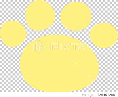 pale yellow animal footprints pale yellow animal footprints 126401200