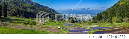 福島棚田(パノラマ) 福島棚田(パノラマ) 126401621