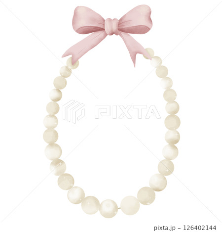 Hand Drawn Pink ribbon pearl necklace Clipart for Cottagecore Journaling, Scrapbooking, Wedding Cards, Invitations, Planners, and Crafting Projects Hand Drawn Pink ribbon pearl necklace Clipart for Cottagecore Journaling, Scrapbooking, Wedding Cards, Invitations, Planners, and Crafting Projects 126402144