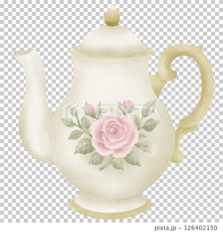 Hand Drawn Vintage rose tea pot Clipart for Cottagecore Journaling, Scrapbooking, Wedding Cards, Invitations, Planners, and Crafting Projects Hand Drawn Vintage rose tea pot Clipart for Cottagecore Journaling, Scrapbooking, Wedding Cards, Invitations, Planners, and Crafting Projects 126402150