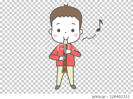 吹豎笛的男孩 吹豎笛的男孩 126402322