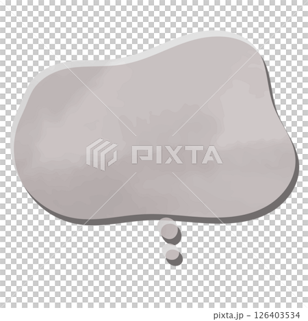 ネガティブな感情 不安を表現する吹き出し ネガティブな感情 不安を表現する吹き出し 126403534