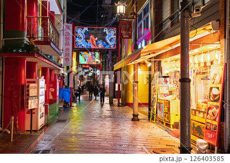《長崎県》長崎新地中華街・夜景 126403585