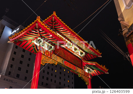 《長崎県》長崎新地中華街・夜景 126403599