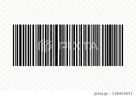 barcode087Barcode isolated on white background. Code stripes sticker. Barcode labels, customers qr code 126403651