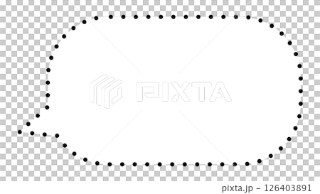 Simple speech bubble Simple speech bubble 126403891