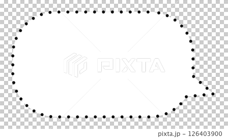 簡單的講話泡泡 126403900