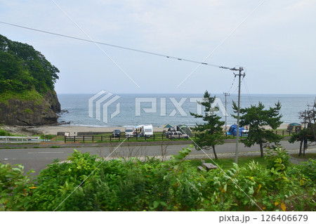 JR北海道、室蘭本線の礼文駅から洞爺駅までの普通列車車窓風景(2023年夏曇り空) JR北海道、室蘭本線の礼文駅から洞爺駅までの普通列車車窓風景(2023年夏曇り空) 126406679