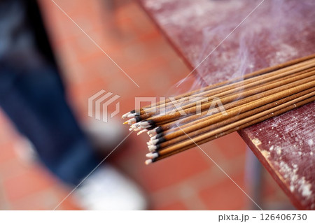 線香 香 お線香 126406730