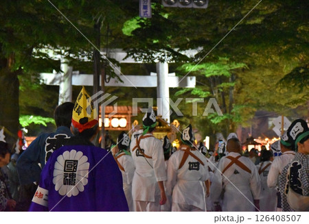 くらやみ祭の神輿渡御 東京 くらやみ祭の神輿渡御 東京 126408507