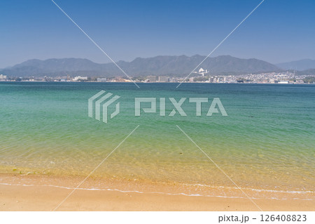 《広島県》宮島の風景 126408823