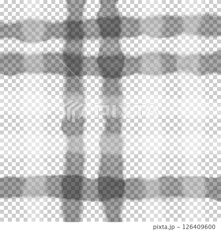 Black White Plaid Gingham Check Hand Drawn Background Pattern Overlay 126409600
