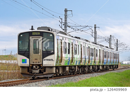 仙石線　鹿妻－陸前小野　HB-E210系　C-2編成（小牛田）　仙石東北ライン 126409969