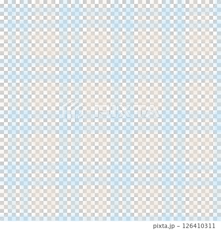 Blue Brown Beige Plaid Gingham Check Hand Drawn Background Pattern Overlay Blue Brown Beige Plaid Gingham Check Hand Drawn Background Pattern Overlay 126410311